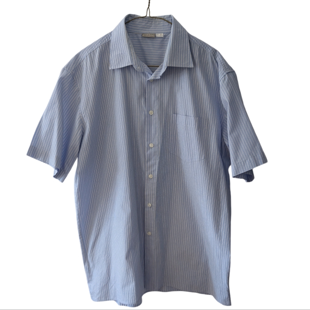 Livergy Short-sleeved dress shirt size large